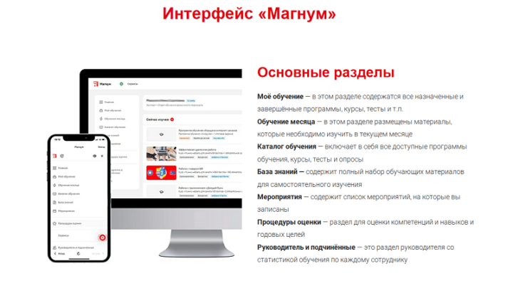 Личный кабинет «Магнум»