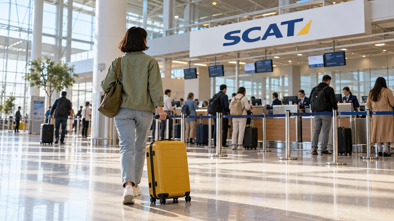 Регистрация на рейс SCAT